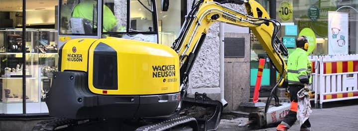tipos excavadoras alquiler