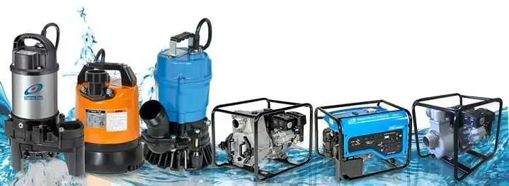 tipos de bombas de agua