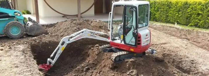 excavadoras pequeñas