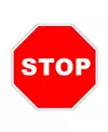 Alquiler Señal octogonal STOP 60 cm. R-2 Gomez Oviedo