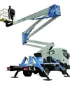 Alquiler Plataforma elevadora articulada sobre camión hasta 20 m. Gomez Oviedo