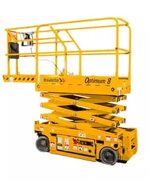 plataforma electrica tijera alquiler