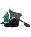 Alquiler minidumper basculante 650kg