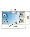 alquiler caseta obra con baño 4m