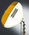 Globo de iluminación de 1000 W. a 5 m.