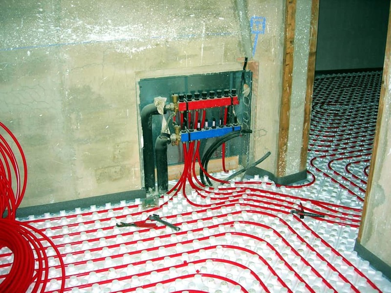 Colector suelo radiante