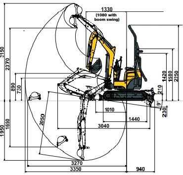  Alquiler de micro excavadora